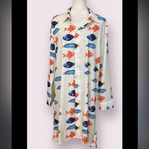 Swim coverup beach dress